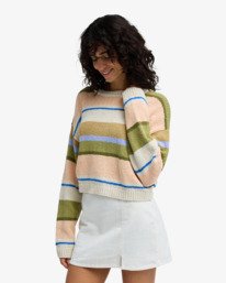 3 Make It Waves - Jumper for Women Pink EBJSW00145 Billabong