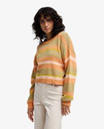 3 Make It Waves - Pullover f&uuml;r Frauen Weiss EBJSW00145 Billabong