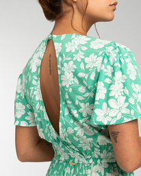 4 Spring Light - Mini Wrap Dress for Women Green EBJWD00120 Billabong