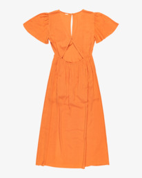 6 Jet Set - Vestido midi para Mulher Laranja EBJWD00134 Billabong