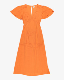 5 Jet Set - Robe midi pour Femme Orange EBJWD00134 Billabong