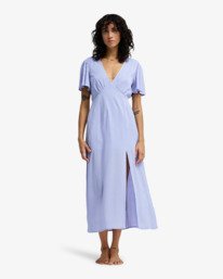 0 Jet Set - Midi Dress for Women Blue EBJWD00134 Billabong