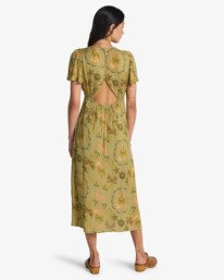 2 Jet Set - Robe midi pour Femme Beige EBJWD00134 Billabong