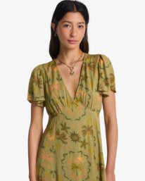 4 Jet Set - Robe midi pour Femme Beige EBJWD00134 Billabong