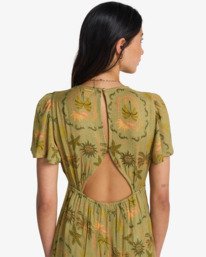 5 Jet Set - Robe midi pour Femme Beige EBJWD00134 Billabong