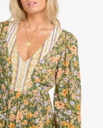4 New Dawn - Mini dress for Women Green EBJWD00151 Billabong