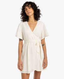 0 All For You - Vestido mini para Mulher Branco EBJWD00152 Billabong