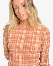4 Check Me Out - Mini Dress for Women Brown EBJWD00160 Billabong