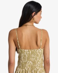 5 Cloud - Strappy Dress for Women Green EBJWD00169 Billabong
