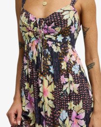 4 So Dreamy - Robe effet textur&eacute; froiss&eacute; pour Femme Bleu EBJWD00192 Billabong