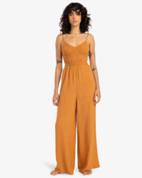 0 To The Moon - Jumpsuit voor Dames Green EBJWO03003 Billabong