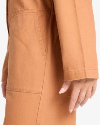 3 Take The Road - Mono de pana para mujer Marron EBJWO03004 Billabong