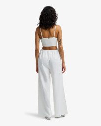 2 To The Moon - Overall mit weiten Beinen f&uuml;r Frauen Weiss EBJWO03005 Billabong