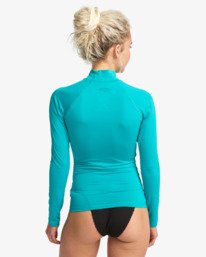 2 Tropic Surf - T-shirt de surf de manga comprida com UPF 50 para Mulher Azul EBJWR03014 Billabong