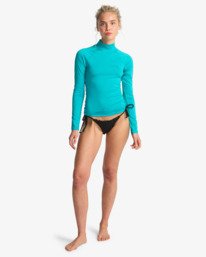 1 Tropic Surf - T-shirt de surf de manga comprida com UPF 50 para Mulher Azul EBJWR03014 Billabong