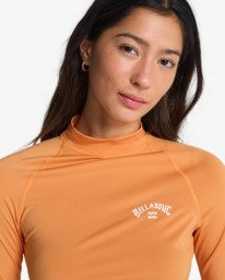 3 Tropic Surf - UPF 50 Surf T-Shirt met Lange Mouwen voor Dames Orange EBJWR03014 Billabong
