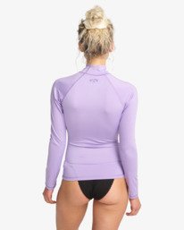 2 Tropic Surf - T-shirt de surf de manga comprida com UPF 50 para Mulher Roxo EBJWR03014 Billabong