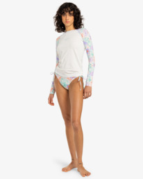 2 Surf Capsule - T-shirt de mangas compridas UPF 50, para surf para Mulher Azul EBJWR03026 Billabong