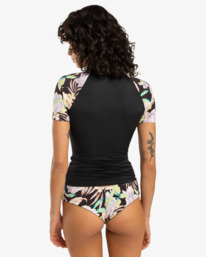 2 Surf Capsule - T-shirt de surf de mangas curtas para Mulher Preto EBJWR03027 Billabong