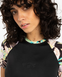 1 Surf Capsule - T-shirt de surf de mangas curtas para Mulher Preto EBJWR03027 Billabong