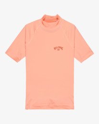 0 Tropic Surf - Surf T-shirt met Korte Mouw voor Dames Pink EBJWR03041 Billabong