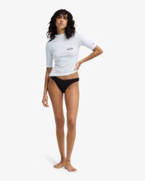1 Tropic Surf - T-shirt de surf &agrave; manches courtes pour Femme Blanc EBJWR03041 Billabong