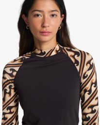 4 Tropic Surf Print Preto EBJWR03048 Billabong