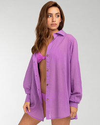 3 Swell - Camisola para Mujer Violeta EBJWT00102 Billabong