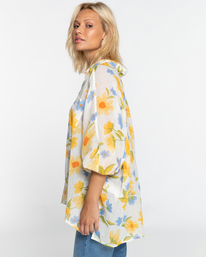 4 Isabel - Camicia a Maniche Lunghe da Donna White EBJWT00110 Billabong
