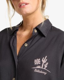 4 Beach Side - Long Sleeve Shirt for Women Black EBJWT00118 Billabong