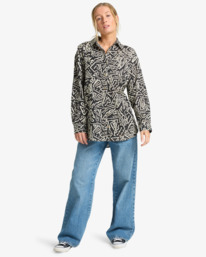 2 Be A Dream - Langärmliges Hemd für Frauen Schwarz EBJWT00119 Billabong