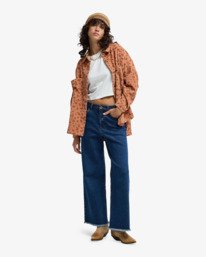 1 Stoked On You - Long Sleeve Shirt for Women Brown EBJWT00120 Billabong