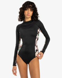 0 Tropic Bodysuit - Langärmliger Badeanzug für Frauen Bunt EBJX100102 Billabong