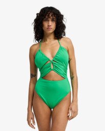 0 Sol Searcher - One-Piece Swimsuit for Women Green EBJX100105 Billabong