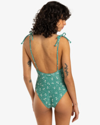 3 In The Green Lena - Maillot de bain une pièce pour Femme Vert EBJX100109 Billabong