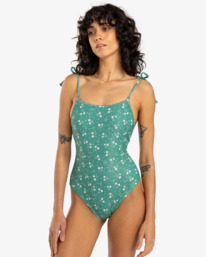 0 In The Green Lena - Maillot de bain une pièce pour Femme Vert EBJX100109 Billabong