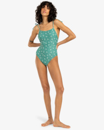 2 In The Green Lena - Maillot de bain une pièce pour Femme Vert EBJX100109 Billabong