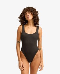 0 Summer High Square Tanker One-Piece Noir EBJX100125 Billabong
