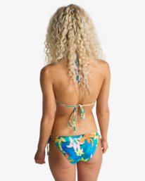 2 Sol Searcher Multi Tri - Triangle Bikini Top for Women Blue EBJX300103 Billabong