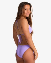 2 Sol Searcher Multi - Haut de bikini triangle pour Femme Violet EBJX300103 Billabong