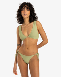 0 Tanlines - Haut de bikini couvrance moyenne pour Femme Vert EBJX300120 Billabong