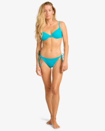 1 Sol Searcher - Medium Coverage Bikini Top for Women Blue EBJX300123 Billabong