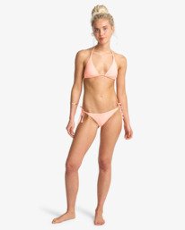 1 Tanlines Multi Tri - Skimpy Coverage Bikini Top for Women Pink EBJX300124 Billabong