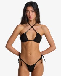 1 Summer High Multi Tri - Triangle-Bikinioberteil f&uuml;r Frauen Schwarz EBJX300128 Billabong