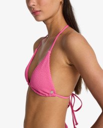 4 Summer High Multi Tri - Triangle-Bikinioberteil f&uuml;r Frauen Rosa EBJX300128 Billabong