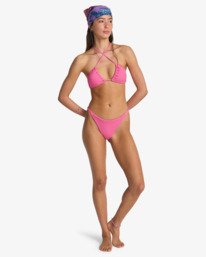 1 Summer High Multi Tri - Triangle-Bikinioberteil f&uuml;r Frauen Rosa EBJX300128 Billabong