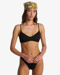 0 Summer High V - Bralette Bikini Top for Women Black EBJX300129 Billabong