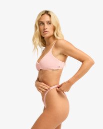 3 Summer High V Bralette Rosa EBJX300129 Billabong