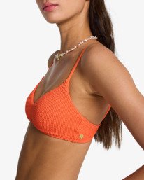 4 Summer High V - Haut de bikini bralette pour Femme Orange EBJX300129 Billabong