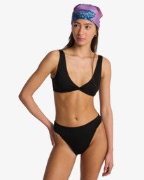 0 Sol Searcher Twist - Tank Bikini Top for Women Black EBJX300131 Billabong